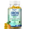 1 Pack 100MG Iron Supplements Gummies for Women & Men - Vitamin C, A, B12 - Complex, Improve Absorption, Energy Boost, Iron Deficiency, Anemia for Adults & Kids - Complex Folate, Zinc, 60Cts view 1