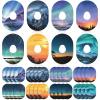 Geiserailie 32 Pack Adhesive Patches Compatible with Dexcom G7, CGM Patches, Nature Views Adhesive Tape Stickers, Sensor Covers Waterproof Sweat Proof Flexible Breathable Pre-Cut Overpatch Sticker view 1