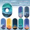 Geiserailie 32 Pack Adhesive Patches Compatible with Dexcom G7, CGM Patches, Nature Views Adhesive Tape Stickers, Sensor Covers Waterproof Sweat Proof Flexible Breathable Pre-Cut Overpatch Sticker view 4