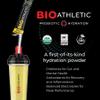 BioAthletic Probiotic + Electrolyte Hydration Drink Mix, with Vitamins D & B12, USDA Organic, NSF Certified for Sport, Subtle Pineapple Lychee Flavor, Naturally Light Taste, 10 Sticks view 2
