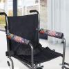 Gomyblomy Luxury Flowers Wheelchair Arm Pads Covers Washable Wheelchair Armrest Covers Stretchy Soft Arm Rest Cushion Cover 2 Pack for Wheelchairs Office Chairs Scooter view 4