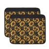 Gomyblomy Sunflower Wheelchair Armrest Covers Soft Office Chair Arm Pads Covers Soft Support Weel Chair Accessories for Adults Seniors 2 Pack Arm Rest Covers Pressure Relief view 2