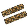 Gomyblomy Sunflower Wheelchair Armrest Covers Soft Office Chair Arm Pads Covers Soft Support Weel Chair Accessories for Adults Seniors 2 Pack Arm Rest Covers Pressure Relief view 3