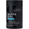 Sports Research Alpha GPC 630mg, 120 Liquid Capsules view 1