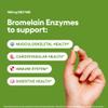 Bromelain Supplement 240 Tablets Natural Enzymes 100mg 2400 GDU/g Gluten Free Non-GMO Vegan (240, Bromelain) view 3
