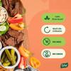 BELEAF Jalapeo Plant-Based Jerky | Delicious Meat Substitute | Low Carb, Non-GMO, Dairy Free, Plant Protein | Natural Ingredients | Spicy Healthy Snack 7oz (Jalapeo) view 4