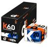 d3 K6.0 Kinesiology Tape - 2in x 20ft Royal Blue (6 Rolls) Latex-Free Hypoallergenic Joint Muscle Sports Medical Injury Support view 1
