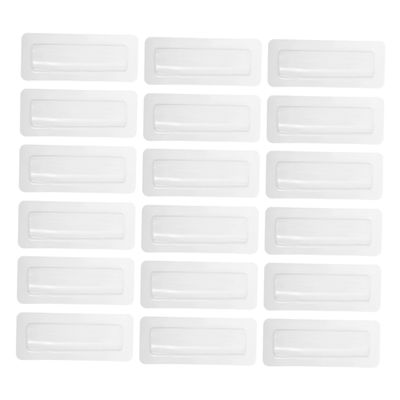 100pcs Clear Plastic Money Card Holders Durable Transparent Pouches for DIY Crafts Sturdy Lip Balm Cash Storage Enhanced Durability Smooth Surface for Safe Use