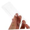 100pcs Clear Plastic Money Card Holders Durable Transparent Pouches for DIY Crafts Sturdy Lip Balm Cash Storage Enhanced Durability Smooth Surface for Safe Use view 4