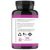 Angry Supplements Liver Health Silymarin Complex with Milk Thistle, Artichoke, Aloe Vera, Alfalfa & B-Vitamins Detox & Liver Support Formula for Men and Women 60 Capsules (1-Bottle) view 3