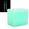 KIMISS 1100pcs Double Head Teeth Cleaning Toothpick Floss Pick for Oral Care - Safe, Sanitary & Effective Interdental Cleaning (Green) view 4