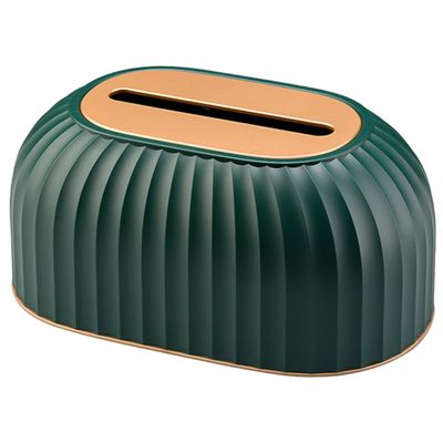 MINAOLULUS Tissue Box Cover Premium Napkin Storage Box for Home Office Restaurant Desktop Tissue Dispenser with Elegant Design for Cozy Decor