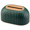 MINAOLULUS Tissue Box Cover Premium Napkin Storage Box for Home Office Restaurant Desktop Tissue Dispenser with Elegant Design for Cozy Decor view 1