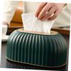 MINAOLULUS Tissue Box Cover Premium Napkin Storage Box for Home Office Restaurant Desktop Tissue Dispenser with Elegant Design for Cozy Decor view 4