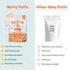 Mission Mighty Me Nutty Puffs Peanut + Mixed Nut Butter Variety for Babies + Kids Plant-Based, Gluten-Free, Pediatrician Developed (Peanut, Mixed Nut, and Bonus Sample) view 4