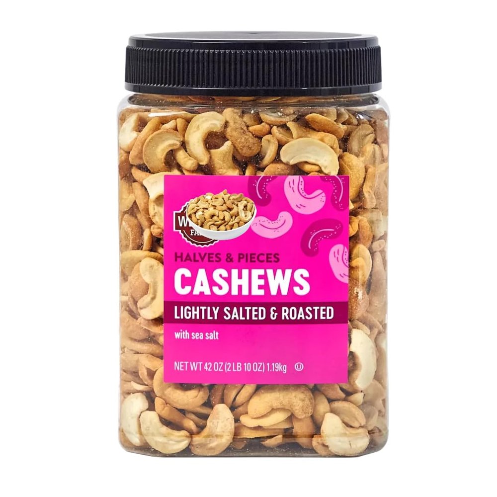 Cashew Halves and Pieces, Lightly Salted, 42 oz (42 Oz (1 Pack))
