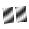 DEARMAMY 100Pcs Black and White Stripe Candy Treat Bags Plastic Goodie Bags for Cookie Pastry Packaging Party Favor Dessert Wrapping view 1