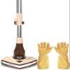 Double-Sided Magnetic Glass Cleaner with 360 Rotating Head & Extension Pole - Ideal for High-Rise Window Cleaning at Home view 1