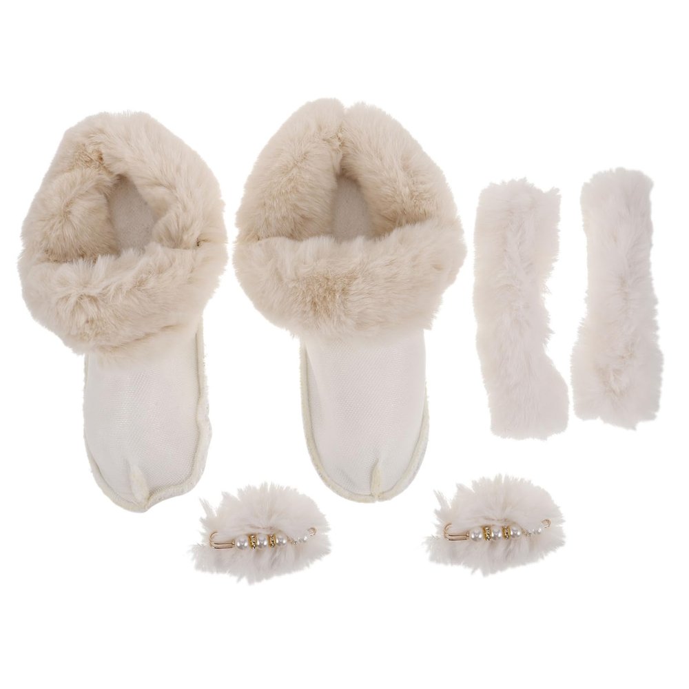 VALICLUD Comfy Warm Fleece Cotton Inserts Replacement Inner Sole for Shoes Winter Slippers Liner Boot Sleeves Liners