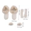 VALICLUD Comfy Warm Fleece Cotton Inserts Replacement Inner Sole for Shoes Winter Slippers Liner Boot Sleeves Liners view 2