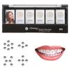 Tooth Gems Crystals Teeth Gems Small Clear Rhinestones 2mm White 5-Piece view 1