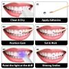 Tooth Gems Crystals Teeth Gems Small Clear Rhinestones 2mm White 5-Piece view 3