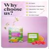 LOOMICA Passionfruit Raspberry Green Tea, Tropical Fruity Blend of Passion Fruit & Raspberry and Green Tea, Refreshing & Tropical, Hot or Iced, Antioxidant-Rich, No Artificial Sugar, 20 Counts view 4