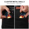 Stars and Space Rockets Lighter Case Double-Sided Graffiti Lighter Holder - Metal Lighters Protective Cover, Universal Fit for Standard Lighters, Stylish Gift for Men & Women view 3