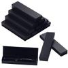 12 Pcs Magnetic Closure Kraft Gift Boxes, Black Textured Empty Cases For Pens And Jewelry, Paper Gift Packaging With Cushion For Birthday Or Business Giving view 1