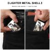 African Penguin Lighter Case Double-Sided Graffiti Lighter Holder - Metal Lighters Protective Cover, Universal Fit for Standard Lighters, Stylish Gift for Men & Women view 3