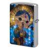 A Colorful Lantern Lighter Case Double-Sided Graffiti Lighter Holder - Metal Lighters Protective Cover, Universal Fit for Standard Lighters, Stylish Gift for Men & Women view 1