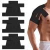 15 Pcs Precut Kinesiology Tape for ShoulderShoulder Tape for Shoulder Pain Relief Pre CutWaterproof, Breathable, Hypoallergenic Athletic Tape for Support and Protection(Black) view 1