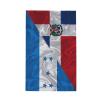 Dominican Republic and Honduras Hondurans Triangle Flag Premium Waffle Kitchen Towel Microfiber Kitchen Towels, Super Absorbent 16 X 26 Inches Reusable Dish Towels for Kitchen and Household view 1