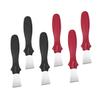 CIYODO 6pcs Stainless Steel Cleaning Scrapers Ergonomic Wall Cleaning Tool for Home Use Versatile Kitchen Scraper for Oil Stains and Dirt Removal Distribution Random Color view 1