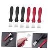 CIYODO 6pcs Stainless Steel Cleaning Scrapers Ergonomic Wall Cleaning Tool for Home Use Versatile Kitchen Scraper for Oil Stains and Dirt Removal Distribution Random Color view 2