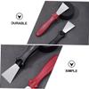 CIYODO 6pcs Stainless Steel Cleaning Scrapers Ergonomic Wall Cleaning Tool for Home Use Versatile Kitchen Scraper for Oil Stains and Dirt Removal Distribution Random Color view 3