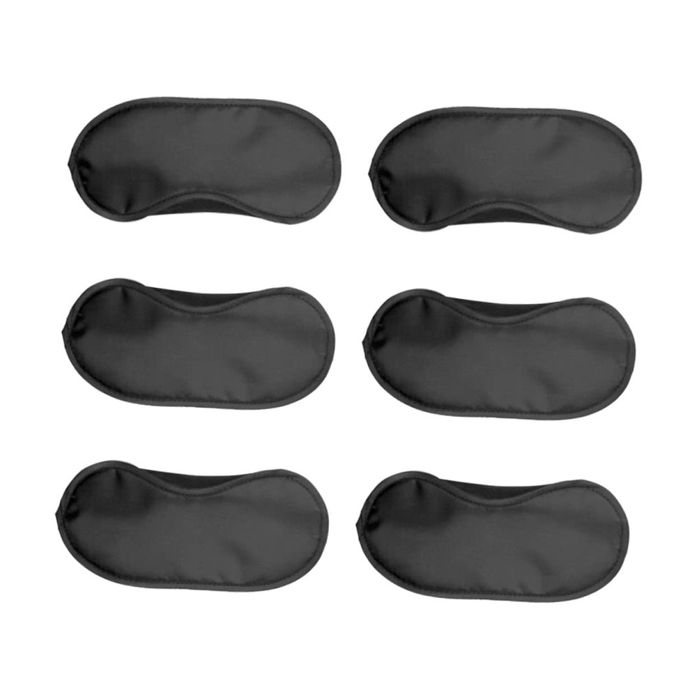Beavorty 20Pcs Eye Patch Comfortable Sleeping Eye Shade for Travel Meetings and Relaxation for Blocking Light and Enhancing Sleep Quality Black Blinder