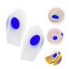 PartyKindom Silicone Heel Pads 1 Pair Soft Shockproof Heel Cushions for Shoes Non-Slip Wear-Resistant Inserts Comfortable Support for Sports and Daily Use view 3