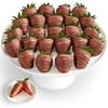 Sharis Berries Artisan Belgian Milk Chocolate Covered Strawberries | Chocolate Covered Strawberry Gift Box | For Mother's Day, Anniversary, Celebrations & Thank Yous (Two Dozen, 24 Berries) view 1