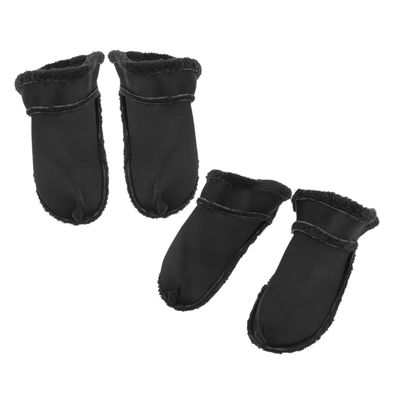 NOLITOY 2 Pairs Cozy Plush Clogs Liners Winter Insoles for Clogs Shoes Removable Thick Warm Inserts for Cold Feet Durable Easy Maintenance