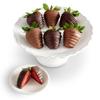Sharis Berries Artisan Belgian Mixed Milk & Dark Chocolate Strawberries | Chocolate Covered Strawberry Gift Box | for Mother's Day, Anniversary, Celebrations & Thank Yous (Half Dozen, 6 Berries) view 1