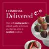 Sharis Berries Artisan Belgian Mixed Milk & Dark Chocolate Strawberries | Chocolate Covered Strawberry Gift Box | for Mother's Day, Anniversary, Celebrations & Thank Yous (Half Dozen, 6 Berries) view 4