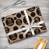 GRAPHICS & MORE Ben Franklin Drankin Premium Kraft Gift Wrap Wrapping Paper Roll view 4