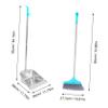 LOEFLIFA 1 Set Dust Pan and Broom Set Heavy Duty Broom with Long Handle Ergonomic Design for Efficient Indoor and Outdoor Cleaning for Home Office and Retail Spaces view 2
