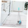LOEFLIFA 1 Set Dust Pan and Broom Set Heavy Duty Broom with Long Handle Ergonomic Design for Efficient Indoor and Outdoor Cleaning for Home Office and Retail Spaces view 4