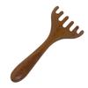 Ipetboom Six Claw Wood Scalp Massage Comb for Acupoint Relief view 1