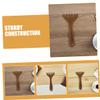 Ipetboom Six Claw Wood Scalp Massage Comb for Acupoint Relief view 3