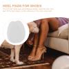 MOKKHNB 4Pairs Non Slip Sole Pads Transparent Diamond Pattern Wear Resistant Heel Protectors for High Heels and Flat Shoes Easy to Apply Noise Reduction Safe Walking Accessories view 3