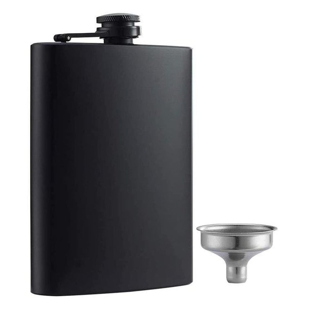 7oz 8oz Portable Stainless Steel Hip Flask Flagon Whiskey Wine Pot Leather Cover Bottle + Funnel Travel Tour Drinkware Wine Cup