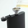 7oz 8oz Portable Stainless Steel Hip Flask Flagon Whiskey Wine Pot Leather Cover Bottle + Funnel Travel Tour Drinkware Wine Cup view 2